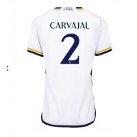 Real Madrid Daniel Carvajal #2 Domaci Dres za Ženska 2023-24 Kratak Rukav